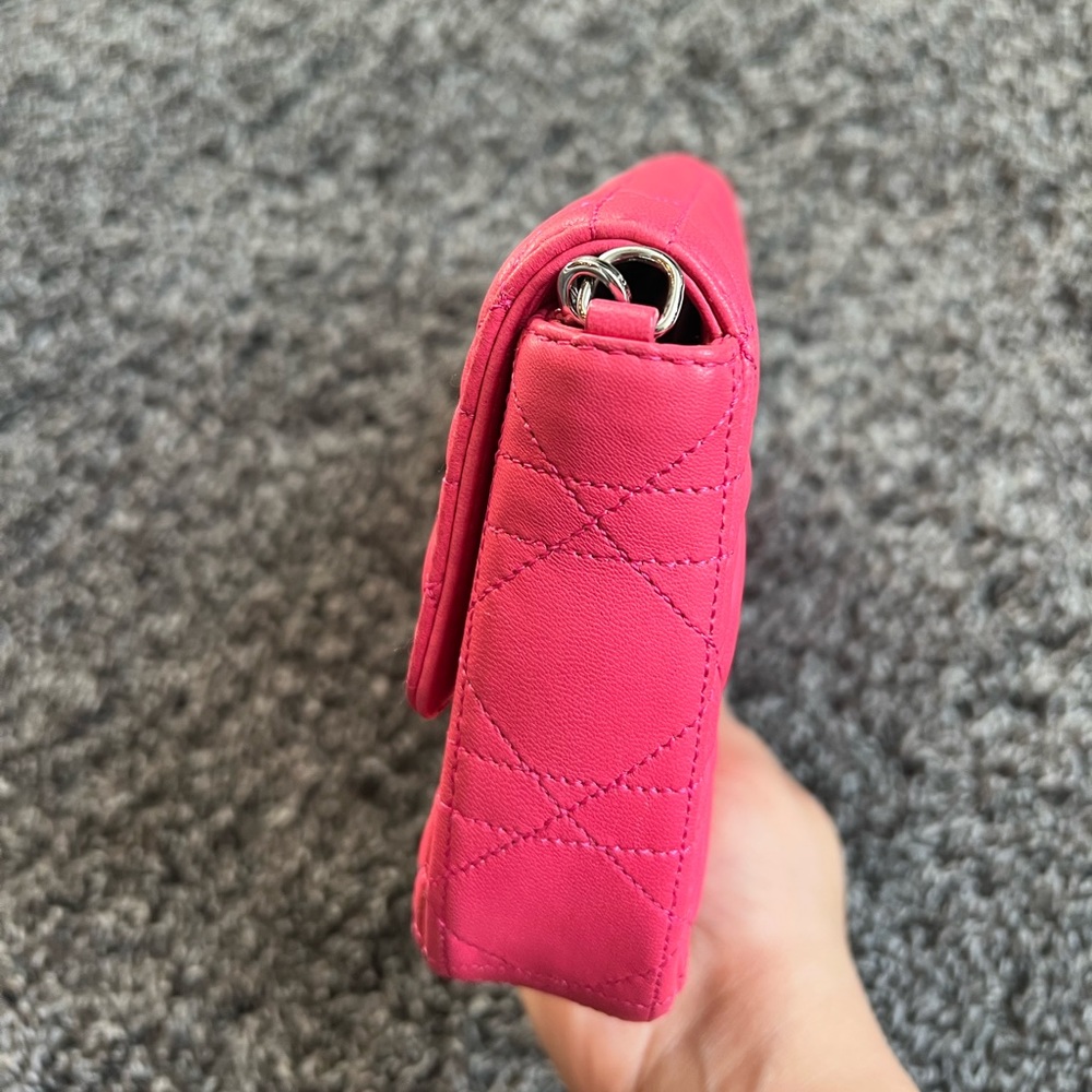 Miss Dior cannage leather promenade chain clutch - Picture 12 of 16